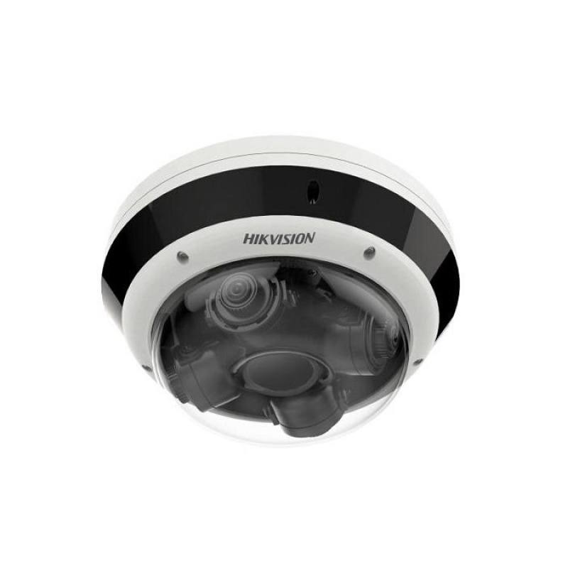 Hikvision IP Dome Camera, PoE, 4MP, 2.8-8mm Zoom, 4-Way 360° Panoramic Multisensor, 30m IR, Up to 1TB Storage, IP67, IK10