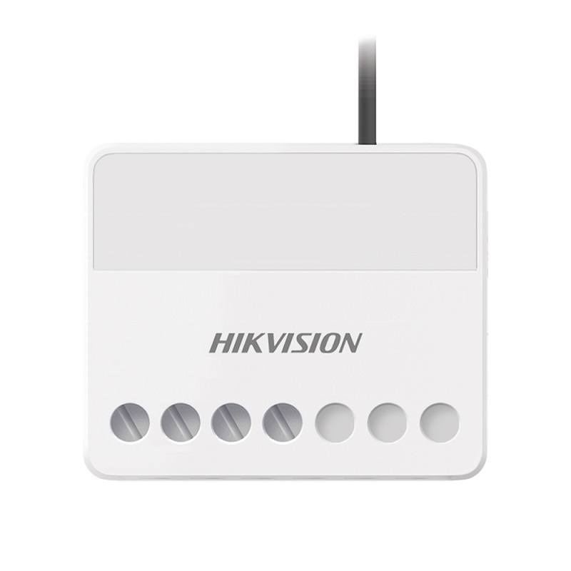 Modulo Relevador Hikvision DS-PM1-O1H-WB AX PRO Inalámbrico, 1 Salida de NO/NC 100 a 240VAC / Max. 13A