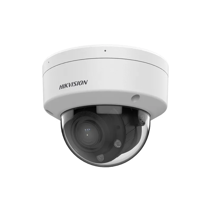 Hikvision IP Dome Camera, POE, 2.8-12mm Zoom, 4MP, Smart Hybrid Light 3.0, 30m IR, WDR, Built-in Mic, IP67, Plastic & Metal, Dome Type