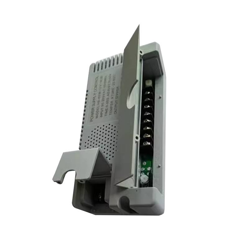 12V 5A 60W配电板电源，用于门禁控制，塑料外壳