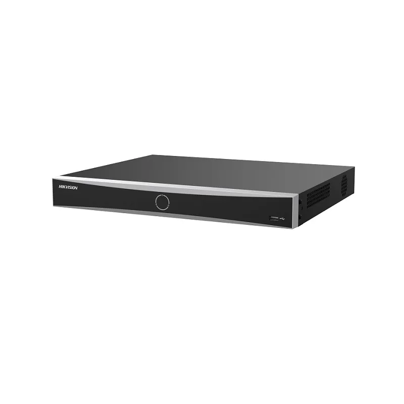 NVR Hikvision AcuSeek de 16CH POE, 4K, hasta 12mp, HDMI/VGA, 160Mbps, hasta 2x16TB HDD