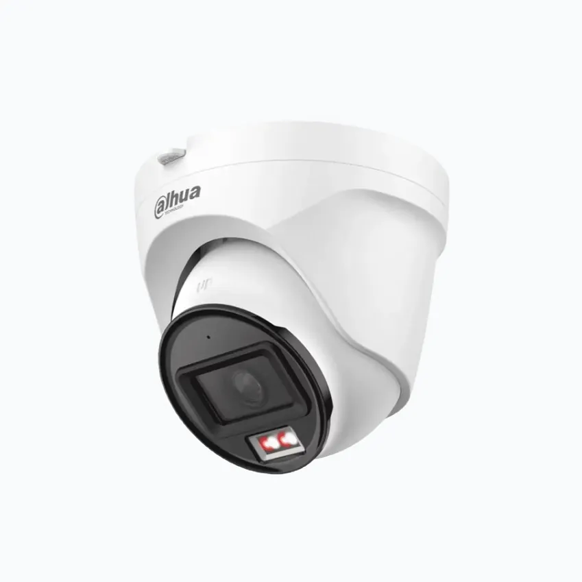 Dahua IP Dome Camera H.265+ POE 2.8mm 4MP IR 30m Visible Light 15m Mic Built-in IP67 Plastic