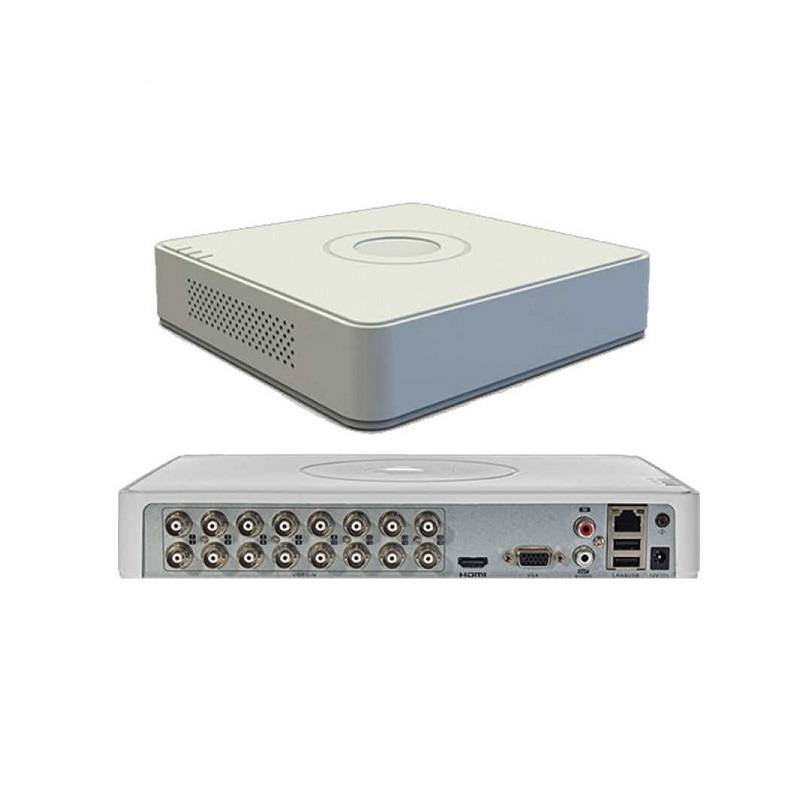 Hikvision Turbo HD H.265 16CH DVR Supports HDTVI/AHD/CVI/CVBS/IP 2MP Lite / 1080P Lite HDMI/VGA Up to 1x10TB Hard Drive