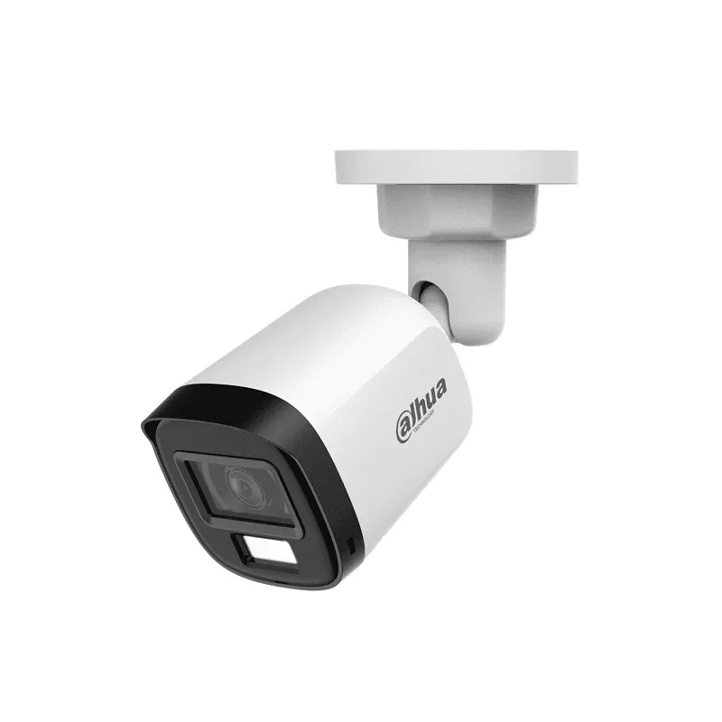 Cámara Bullet DAHUA SDL, CVI/CVBS/AHD/TVI, 2.8mm, 2MP, IR 30m, Led 20m, Micrófono, IP67, Plástica