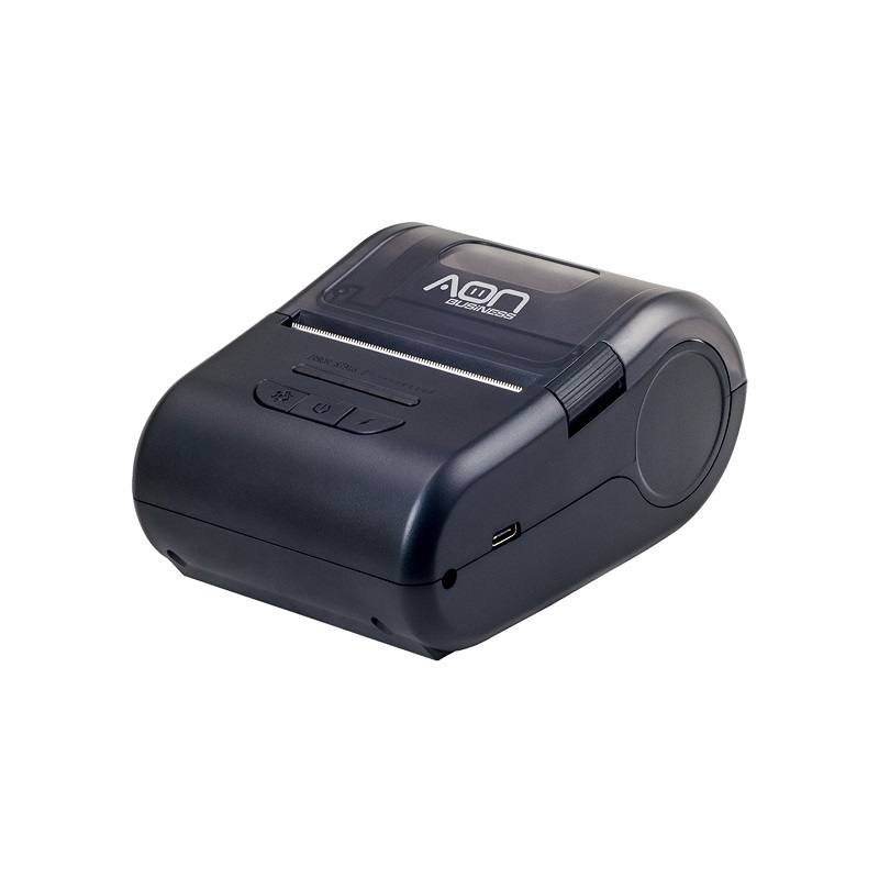 Portable Thermal Printer AON MPL-200, 48mm Paper, USB and Bluetooth Connectivity, Black