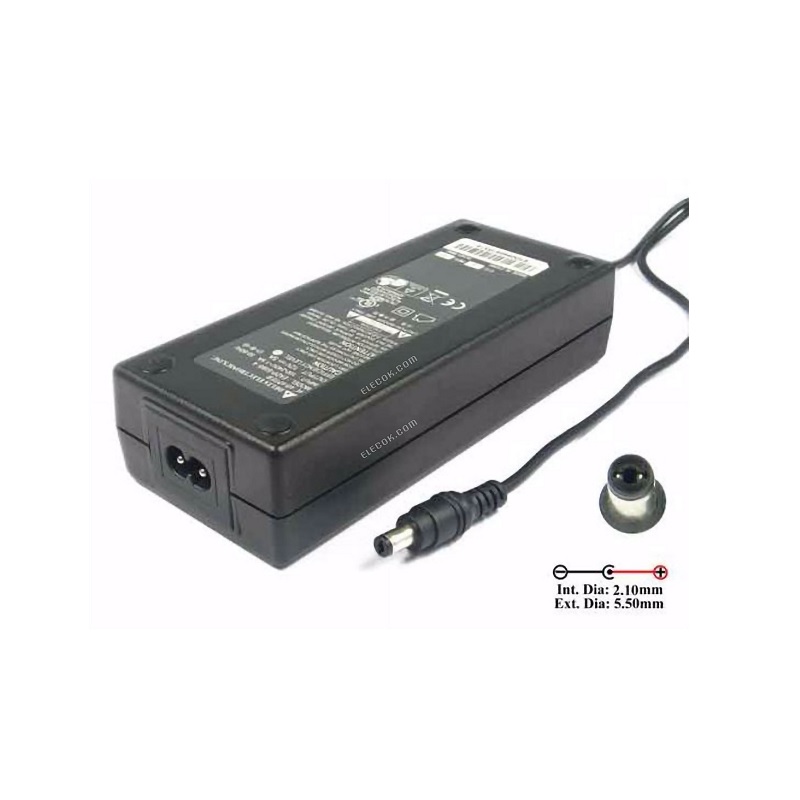 DELTA 12V 5A Power Adapter, 60W, 5.5mm×2.1mm