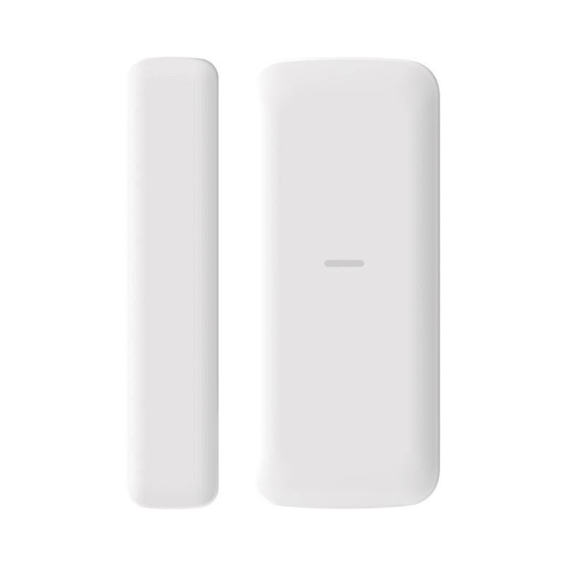 Sensor Magnético inalámbrico Hikvision Slim AxPro, Soporta 2 Zonas Cableadas