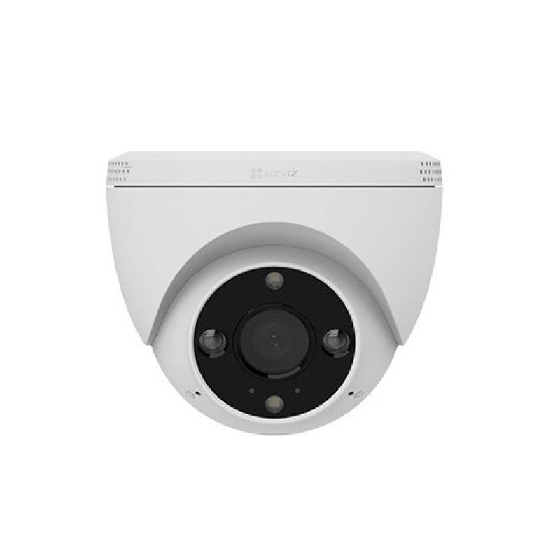 EZVIZ H4 3MP 2K WiFi Dome Camera 2.8mm Lens 30m IR IP67 Waterproof with Mic Supports up to 512GB MicroSD Color Night Vision