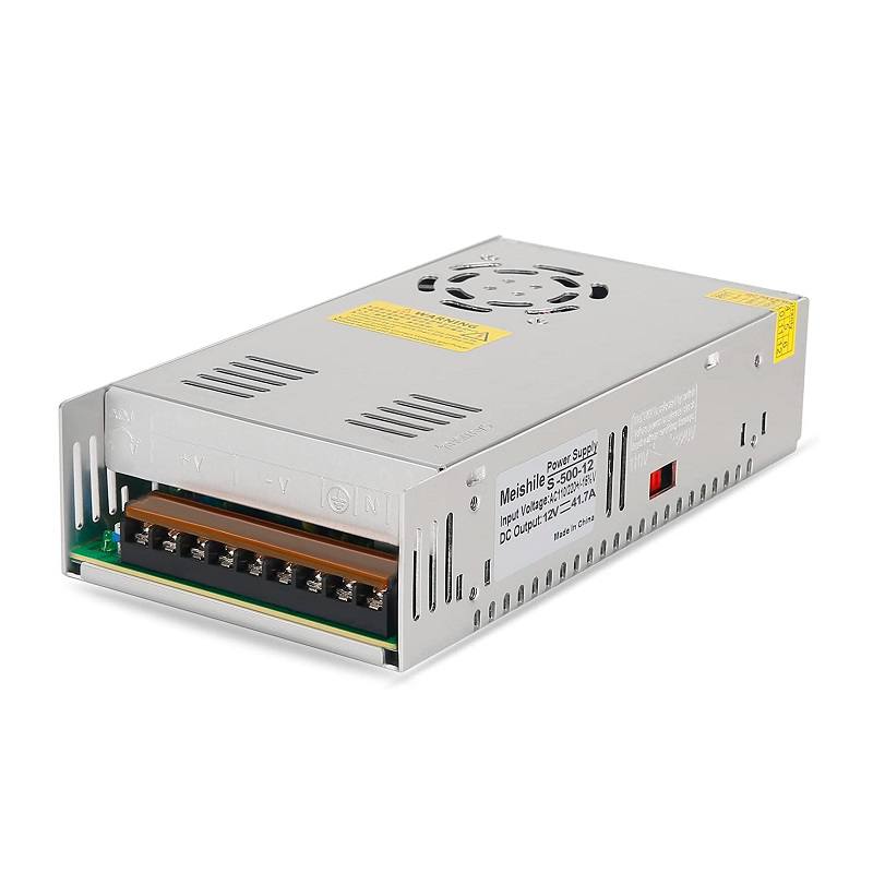 12V 40A 480W配电板电源（备用），用于视频监控