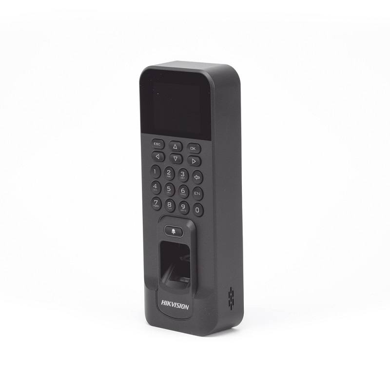 Control De Acceso y Asistencia Biométrico HIKVISION K1T804AMF, Lectura de Huella y Tarjetas Mifare1, TCP, TP, Wi-Fi