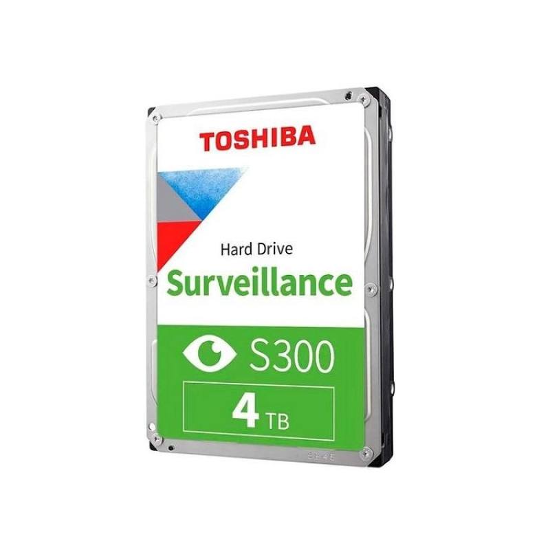Disco duro Toshiba S300 Surveillance de 4TB 3.5 5400RPM, 256MB
