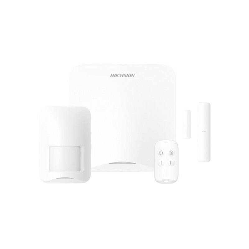 Kit Sistema de Alarma Inalámbrica Hikvision Ax Home, Hasta 16 Zonas, Conexión Wi-Fi (2.4 GHz) y 3G/4G