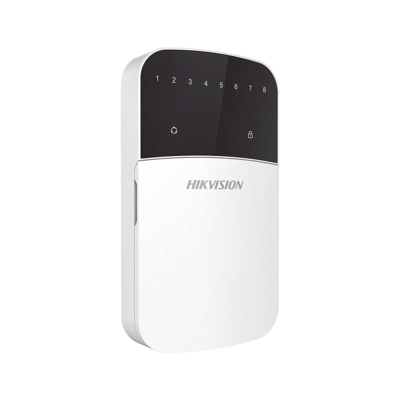 Teclado LED Cableado HIKVISION DS-PKG-H8L, para armado y desarmado de sistema de alarmas
