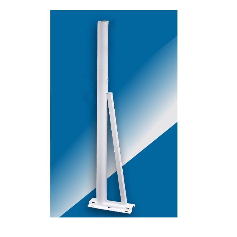 Soporte T-VISION para cámaras de monitoreo, dirección ajustable, 100CM, Poste y Pared