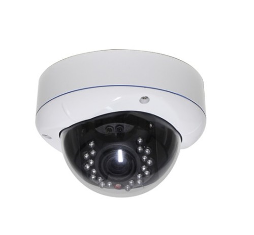 Hybrid Dome Camera 2.4MP 1080p, 20m IR, OSD, Manual Zoom 2.8-12mm, IP66 Waterproof Metal Housing