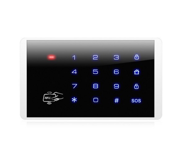 Wireless Touch RFID Alarm System Keyboard 433MHz KR-K16 T-VISION